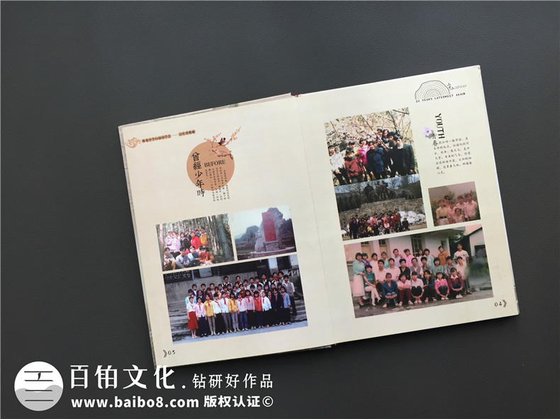 20年同學會紀念冊設計思路-通訊錄定制讓人感想無限-重慶吹角中學