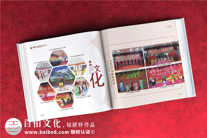 集團(tuán)成立周年宣傳冊(cè)-公司創(chuàng)建10周年活動(dòng)制作相冊(cè)影集