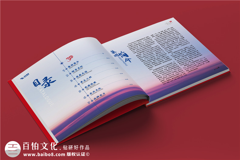 集團(tuán)三十周年紀(jì)念冊(cè)-水利電力工程公司30周年畫冊(cè)設(shè)計(jì)