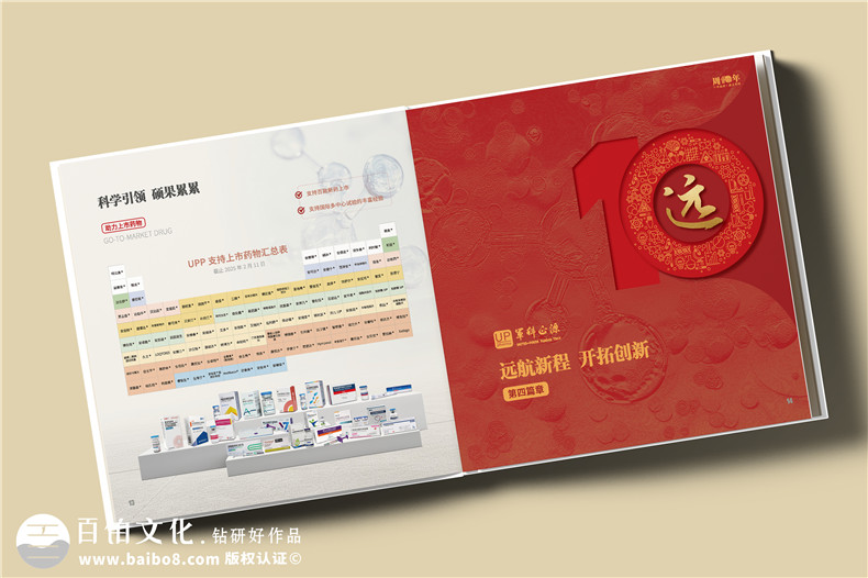 十載逐夢,郵幣載情--藥物研究公司10周年紀(jì)念郵冊定制