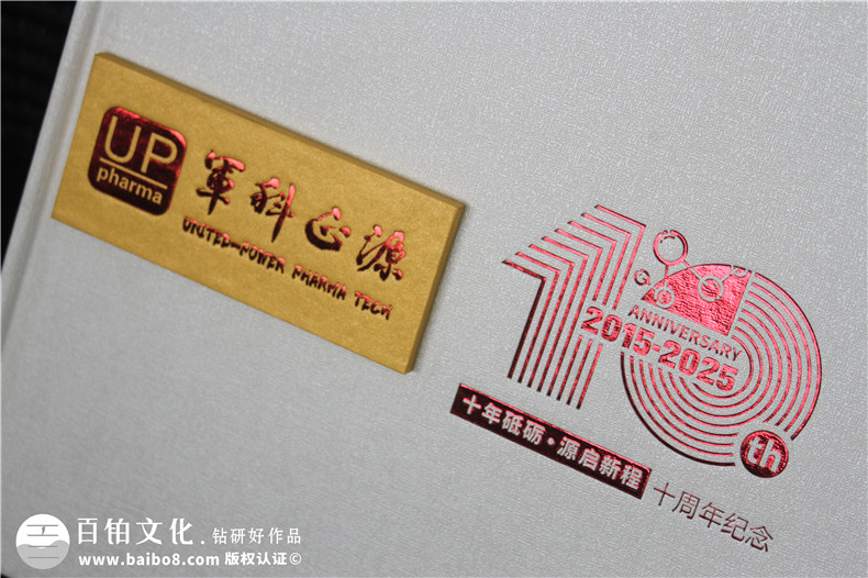 十載逐夢,郵幣載情--藥物研究公司10周年紀(jì)念郵冊定制