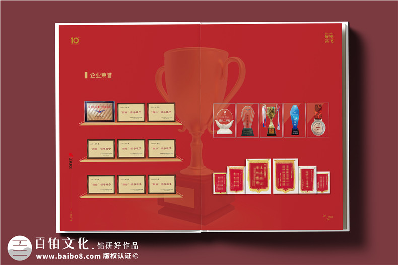 翱翔十載，云端逐夢--航空公司10周年紀(jì)念冊?設(shè)計(jì)定制
