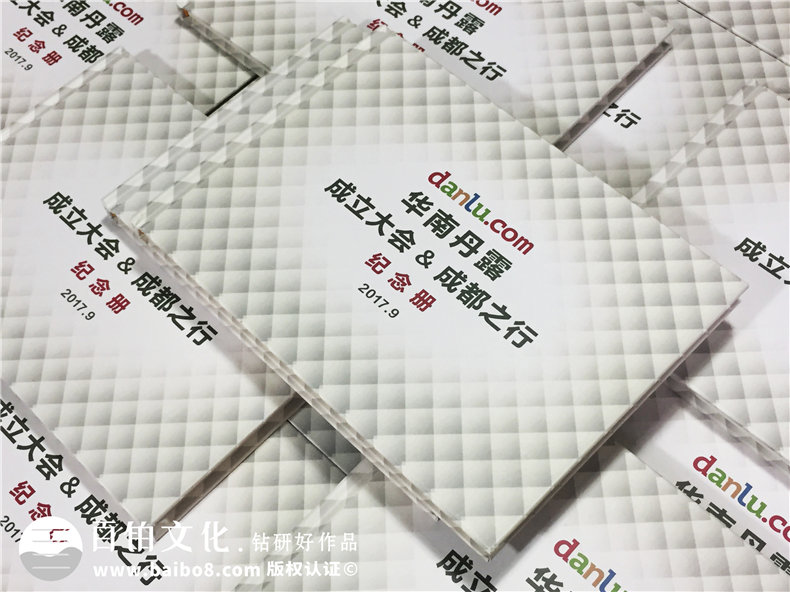 企業(yè)成立大會(huì)紀(jì)念冊制作-華南丹露成都之行