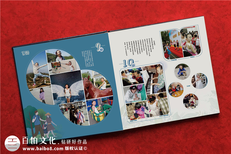 孩子成長相冊成人禮相冊設計的3個要點