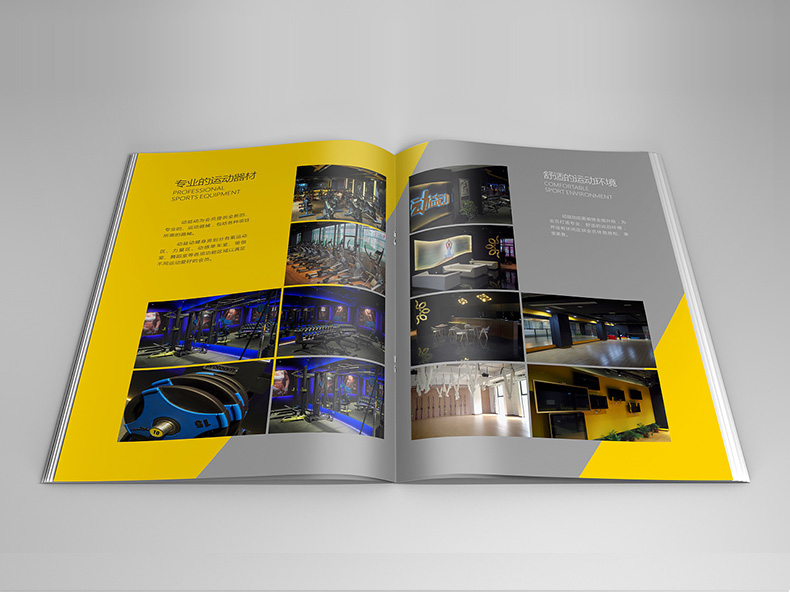 體育用品公司畫冊設計 體育器材公司畫冊設計的理念！